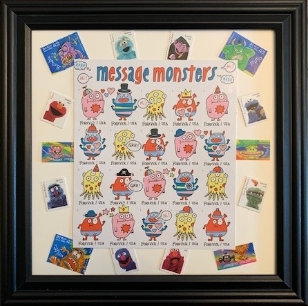 Monster stamps