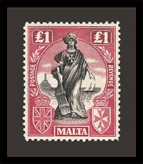 Shipping filler MALTA on 11 x 8½